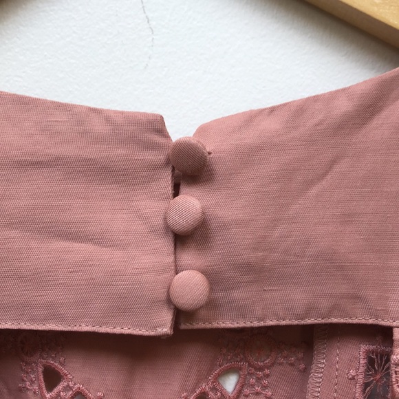 ba&sh bacary eyelet open back top - Picture 6 of 10